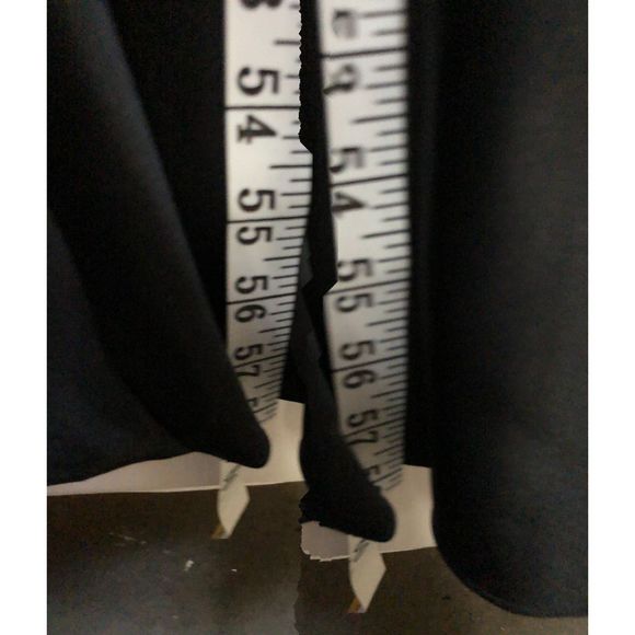 Formal Event Black Tie Long Classic Black Dress Sweetheart 14 - Flawed - Picture 4 of 10